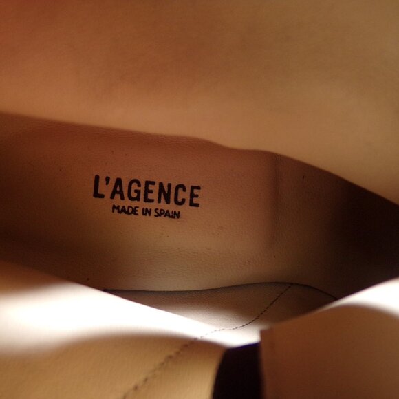 L agence black suede ankle boots 36 - Picture 10 of 10